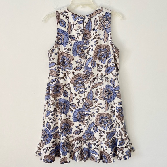 Tommy Hilfiger Linen Blend Sleeveless Provincial Paisley Shift Dress (Bb) - Picture 8 of 13